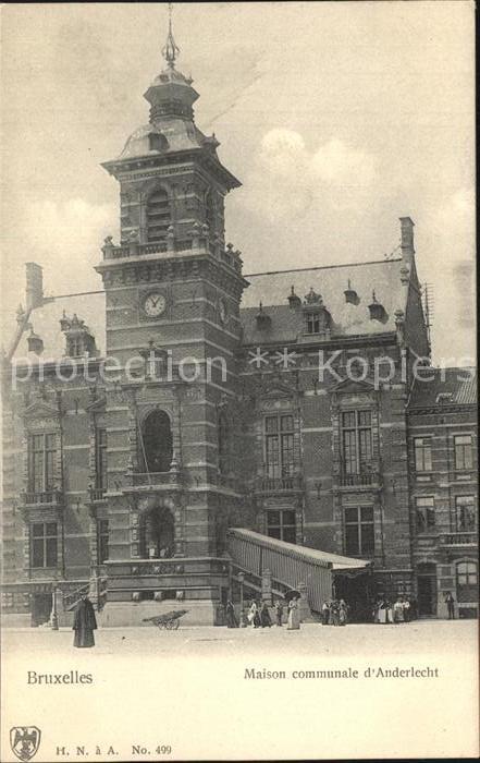 Bruxelles Bruessel Maison communale d Anderlecht