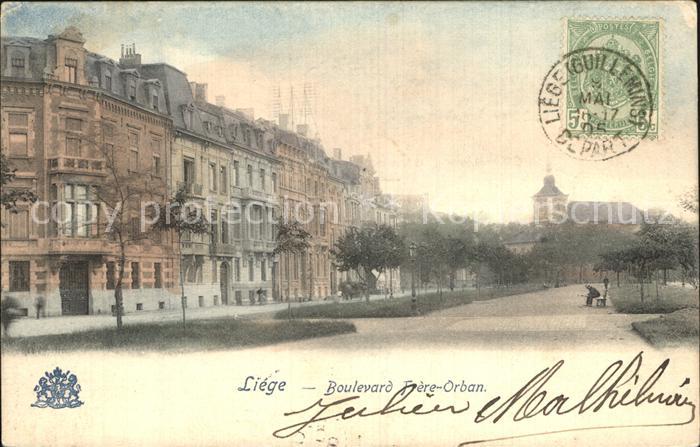 Liege Luettich Boulevard Frere Orban