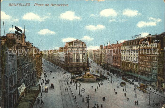 Bruxelles Bruessel Place de Brouckere Monument