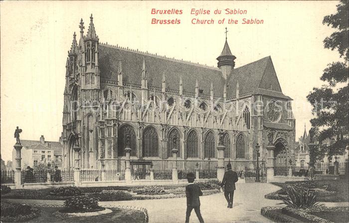Bruxelles Bruessel Eglise du Sablon