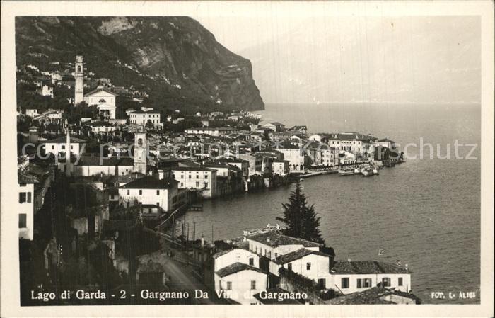 Gargnano Lago di Garda Teilansicht