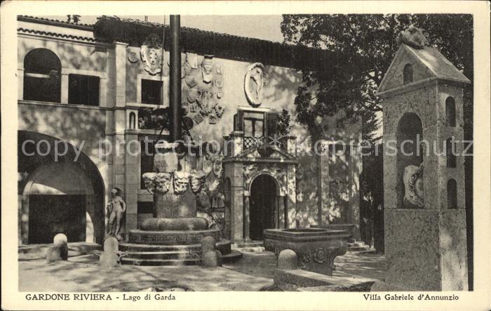 Gardone Garda Villa Gabriele d Annunzio