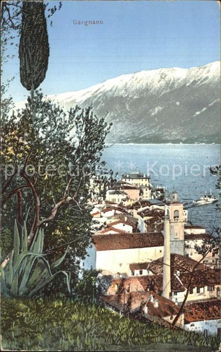 Gargnano Lago di Garda Panorama