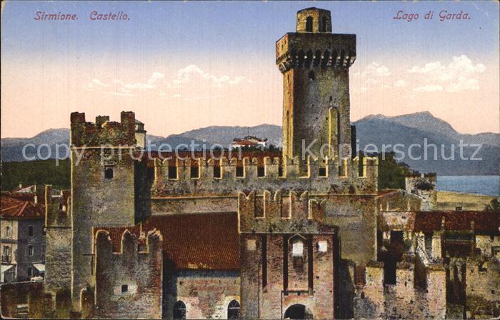 Sirmione Lago di Garda Schloss