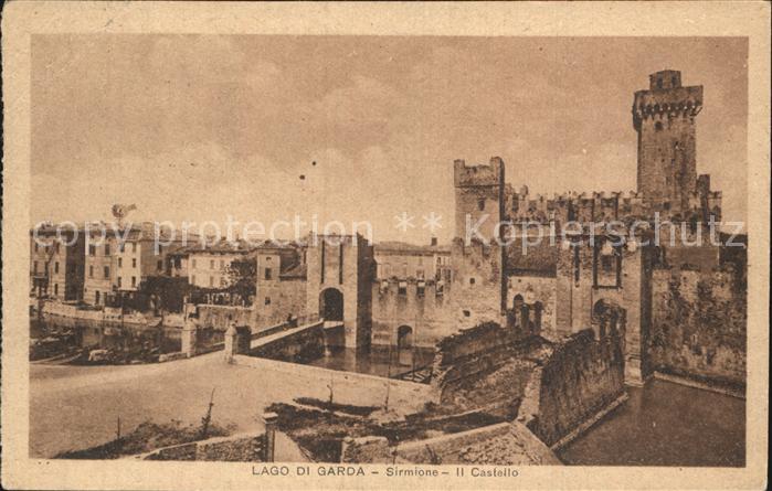 Sirmione Lago di Garda Schloss