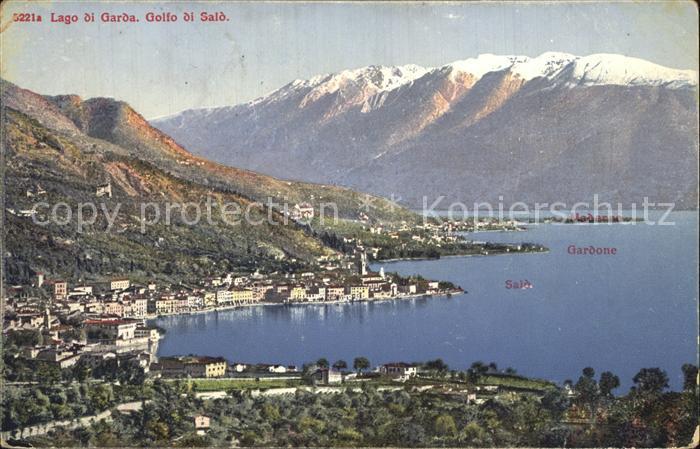 Salo Lago di Garda Garrdone Maderno