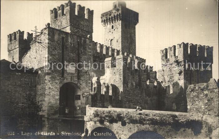 Sirmione Lago di Garda Schloss