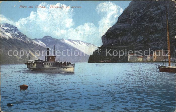 Riva del Garda Piroscafo tu arrivo