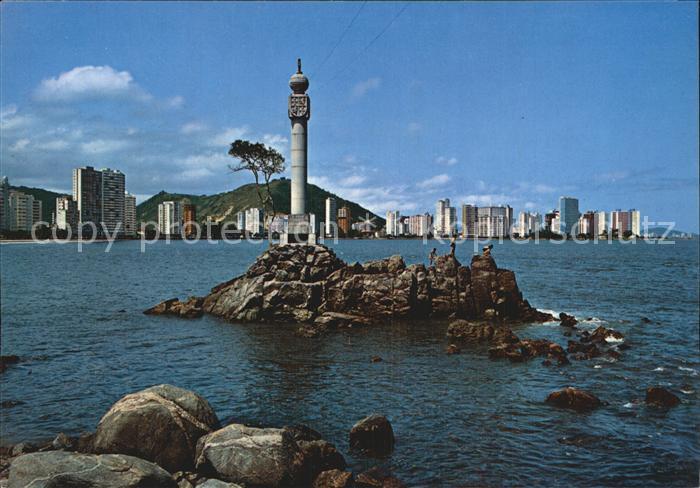 Sao Vicente Sao Paulo Monumento a fundacao da cidade