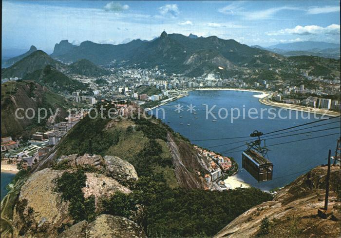 Rio de Janeiro Vista panoramica do alto do Pao de Acuc