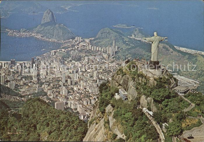 Rio de Janeiro Vista aerea Cristo Redentor