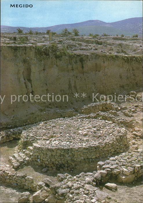 Israel Megido Ancient Cananite Altar