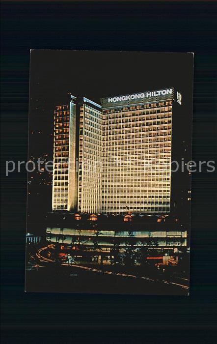 Hongkong at night Hongkong Hilton