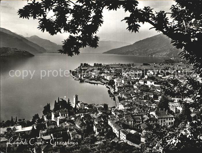 Gravedona Como Lago di Como Panorama