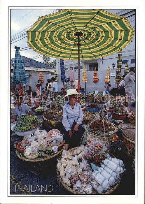 Thailand Market Street vendors