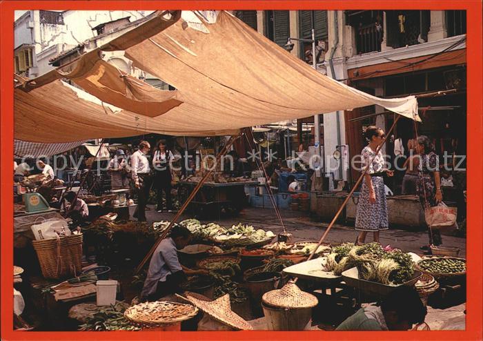 Singapore Chinatown market Temple Street