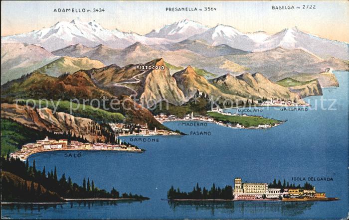 Salo Lago di Garda Gardone Fasano