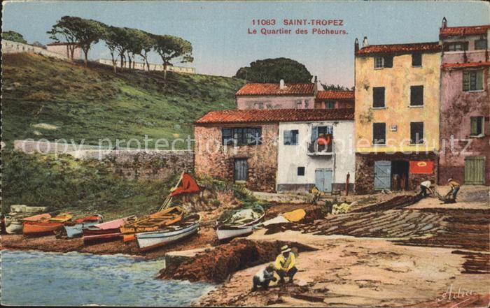 Saint Tropez Var Le Quartier des Pècheurs