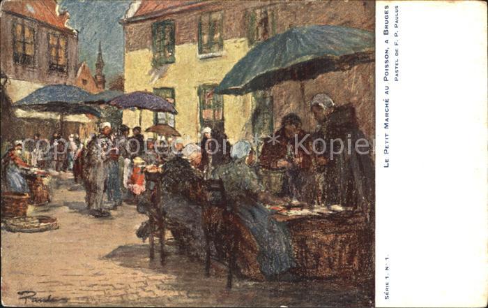 Bruges BRUGGE Belgie Markt