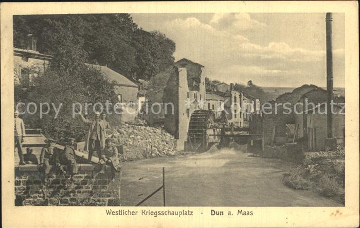 Dun Maas Westlicher Kriegsschauplatz