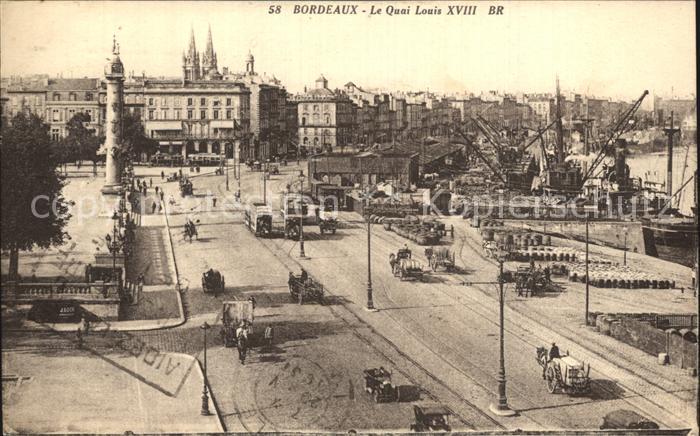 Bordeaux Le Quai Louis XVIII