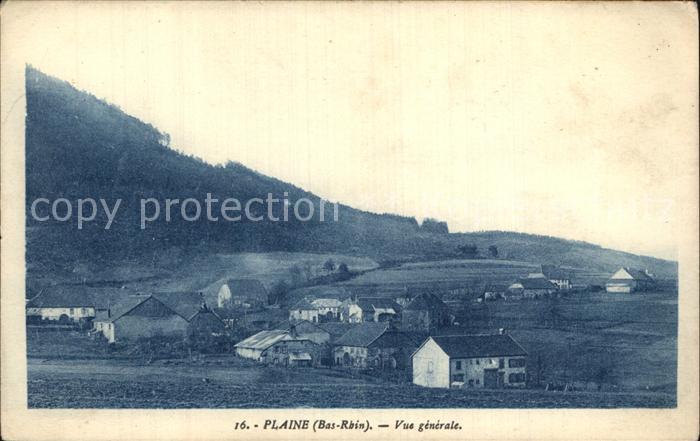 Plaine Elsass Teilansicht