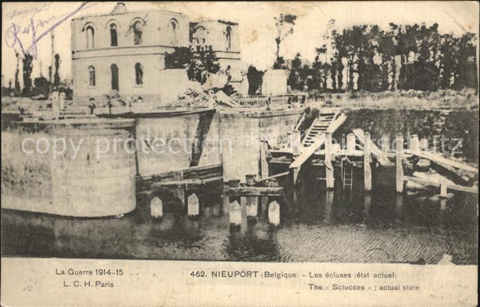 NIEUPORT Nieuwpoort West-Vlaanderen Belgie Anlegestelle