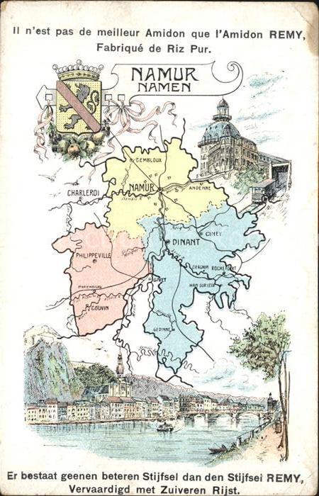 Namur Wallonie Karte