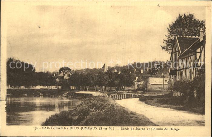 Deux-Jumeaux Bords deMarne et Chemin de Halage