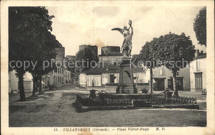 Villandraut Place Victor Hugo