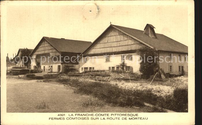 Morteau Doubs Fermes Comtoises