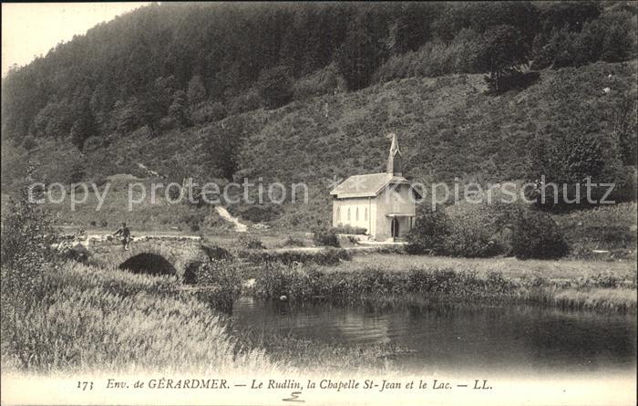Gerardmer Vosges Le Rudlin la Chapelle Saint Jean