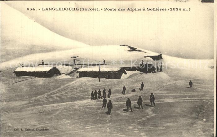 Lanslebourg-Mont-Cenis Poste des Alpins a Sollieres