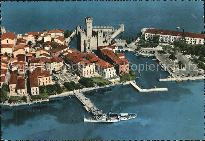 Sirmione Lago di Garda Fliegeraufnahme