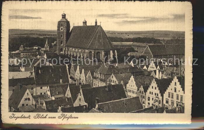 INGOLSTADT  CITY Blick vom Pfeifturm