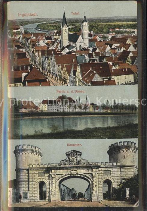 INGOLSTADT  CITY mit Donautor