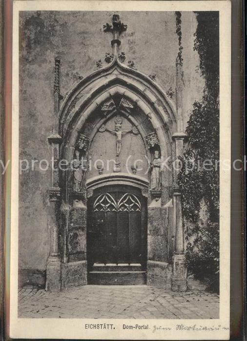 Eichstaett Oberbayern Dom-Portal