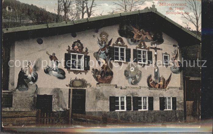 Mittenwald Bayern Schlipferhaus