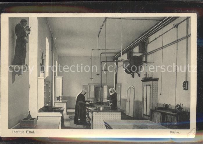 Ettal Küche im Institut