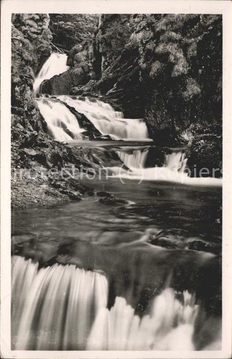 Rottach-Egern Rottacher Wasserfälle im Tegernsee Gebi