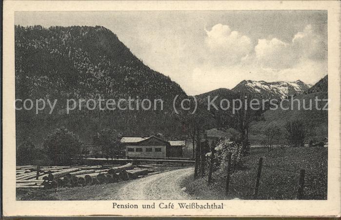 Weissbach Alpenstrasse Pension Cafe Weissbachthal