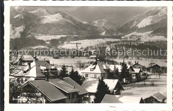 Brannenburg Panorama mit Alpenblick Luftkurort