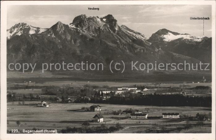 Degerndorf Inn Panorama Inntal mit Heuberg Chiemgauer