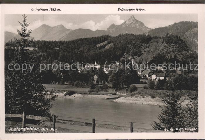 Kiefersfelden Partie am Inn Gr. Traithen und Brünnste