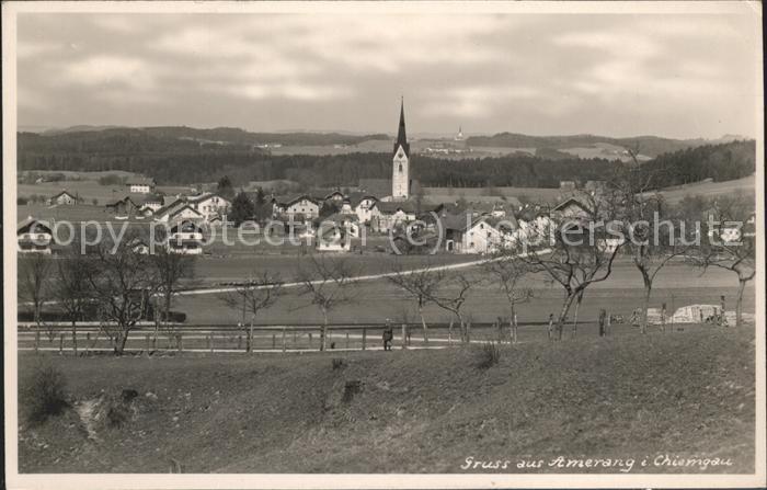 Amerang Ortsansicht mit Kirche