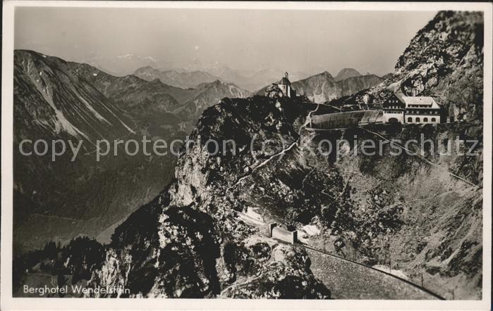 Brannenburg Berghotel Wendelstein Alpenpanorama