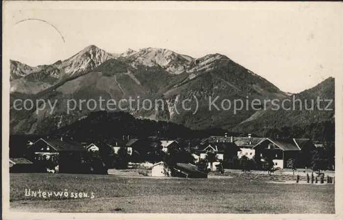 Unterwoessen Achental Bayerische Alpen