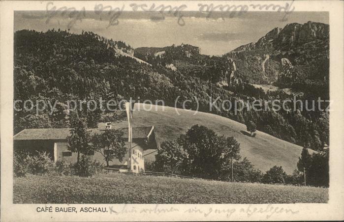 Aschau Chiemgau Cafe Bauer Bayerische Alpen