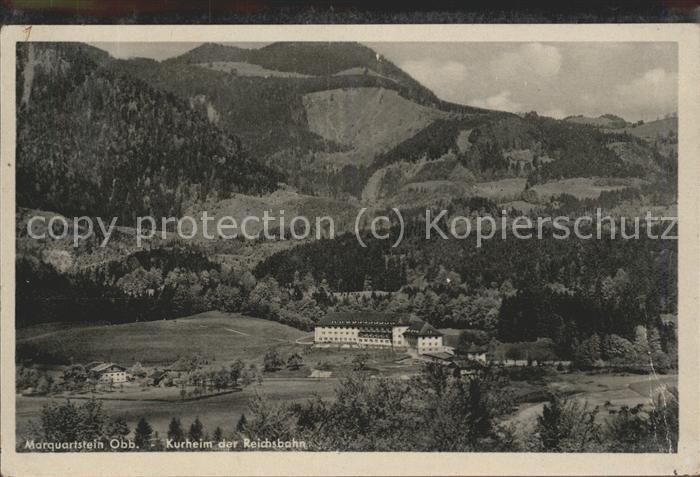 Marquartstein Kurheim der Reichsbahn Bayerische Alpen