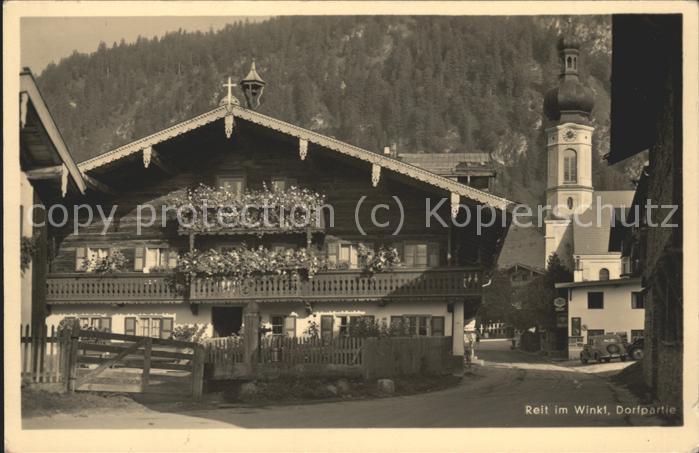 Reit Winkl Dorfpartie Kirche